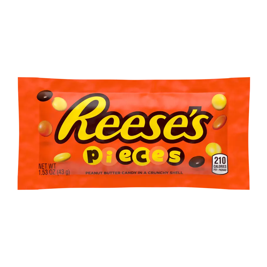 REESE'S PIECES Peanut Butter Candy, 1.53 oz