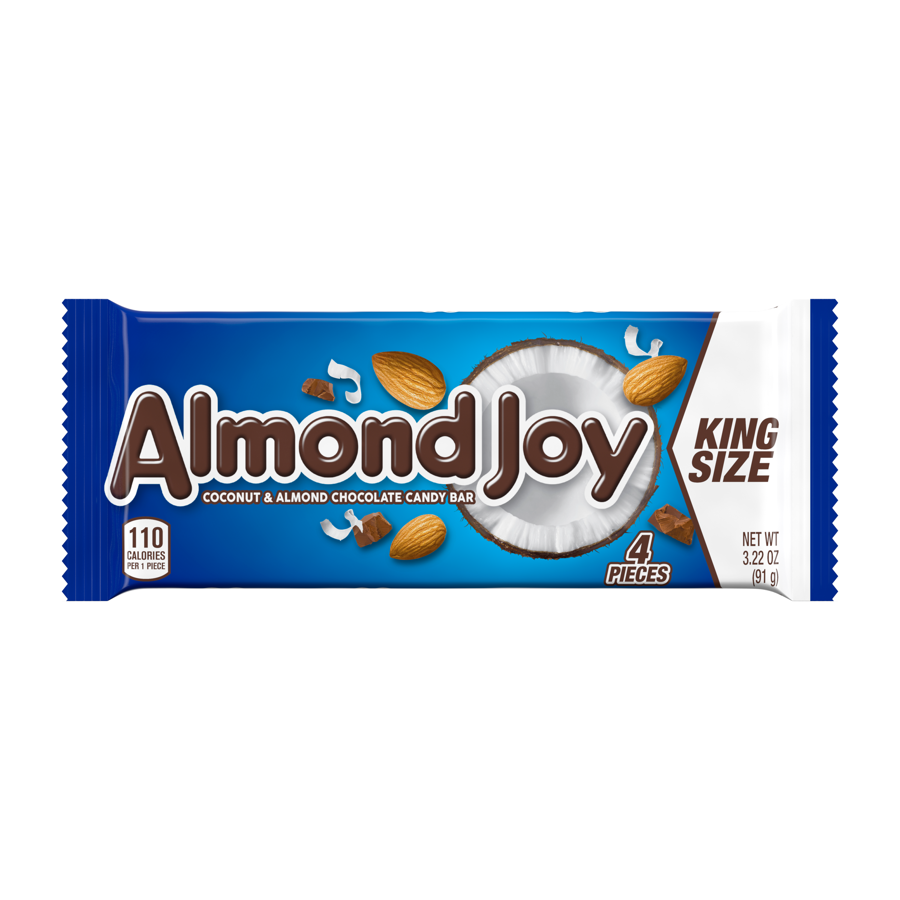 Almond Joy Coconut And Almond Chocolate King Size Candy Bar 3 22 Oz