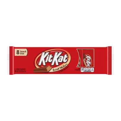 Kit Kat® Milk Chocolate Wafer Snack Size Candy, Jumbo Bag 20.1 oz