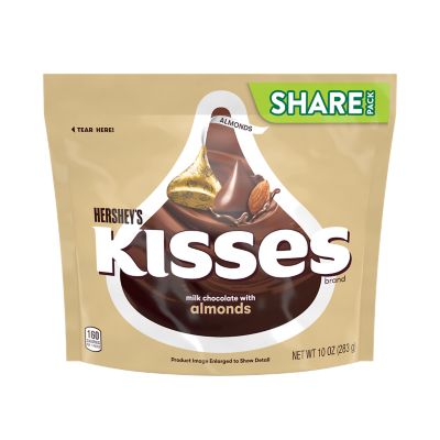 HERSHEY'S KISSES Milk Chocolate with 