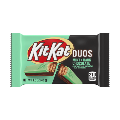 MILK DUDS Holiday Chocolate and Caramel Candy, 5 oz box - Front of Package