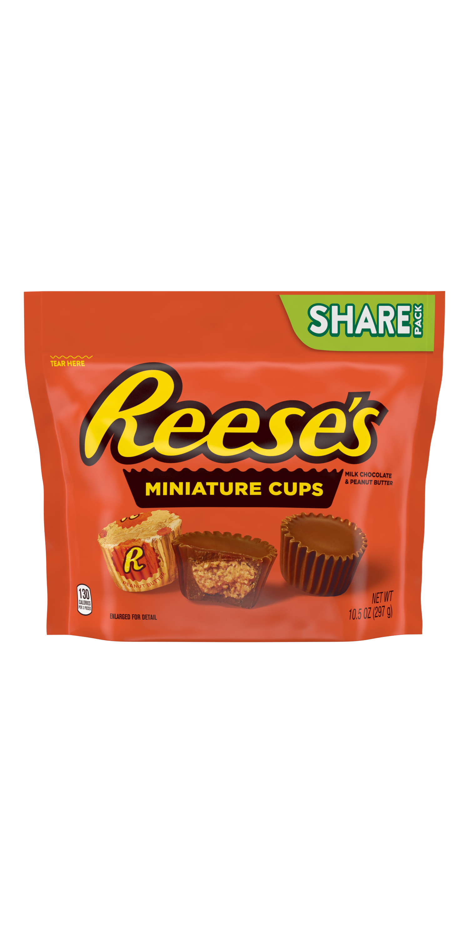 Reeses Miniatures Milk Chocolate Peanut Butter Cups 105 Oz Bag