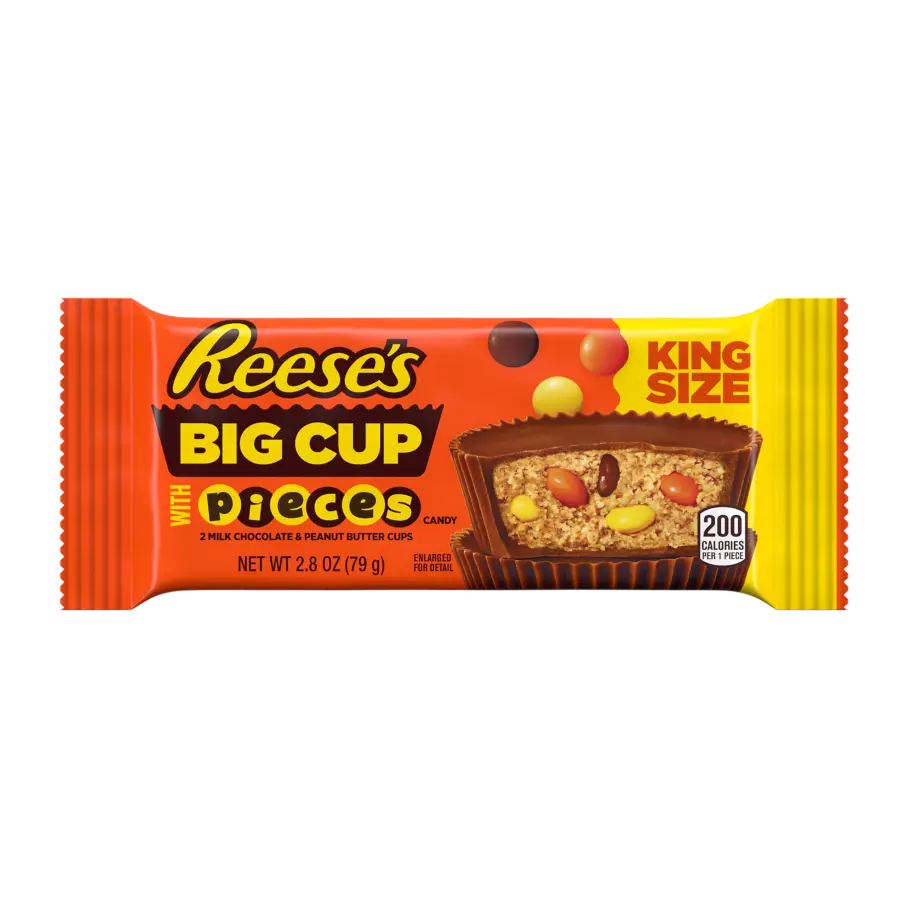 REESE S STUFFED WITH PIECES Big Cup Milk Chocolate King Size