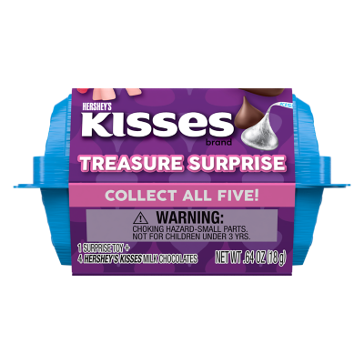 HERSHEY'S KISSES My Little Pony Milk Chocolate Treasure Surprise, 0.64 oz - Front of Package