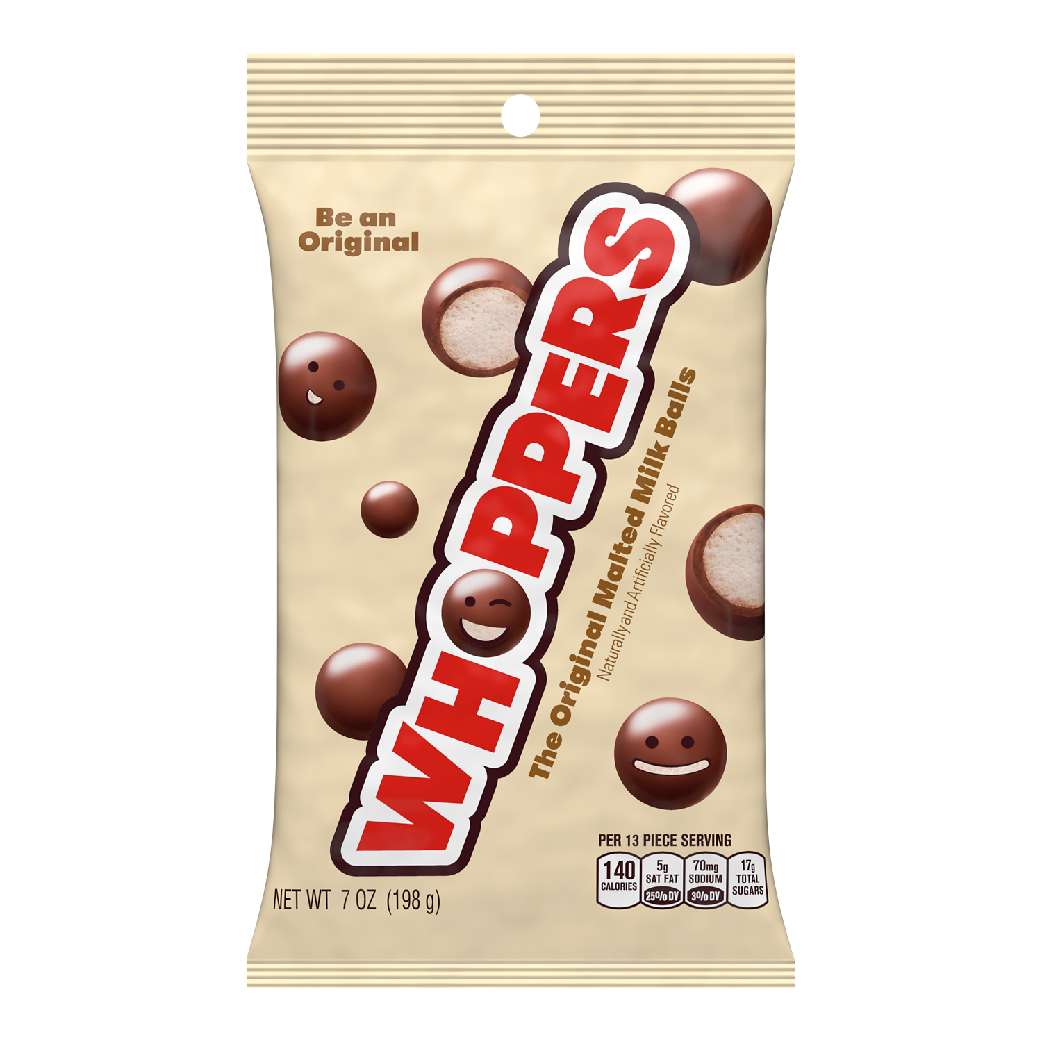 WHOPPERS Malted Milk Balls, 7 oz bag