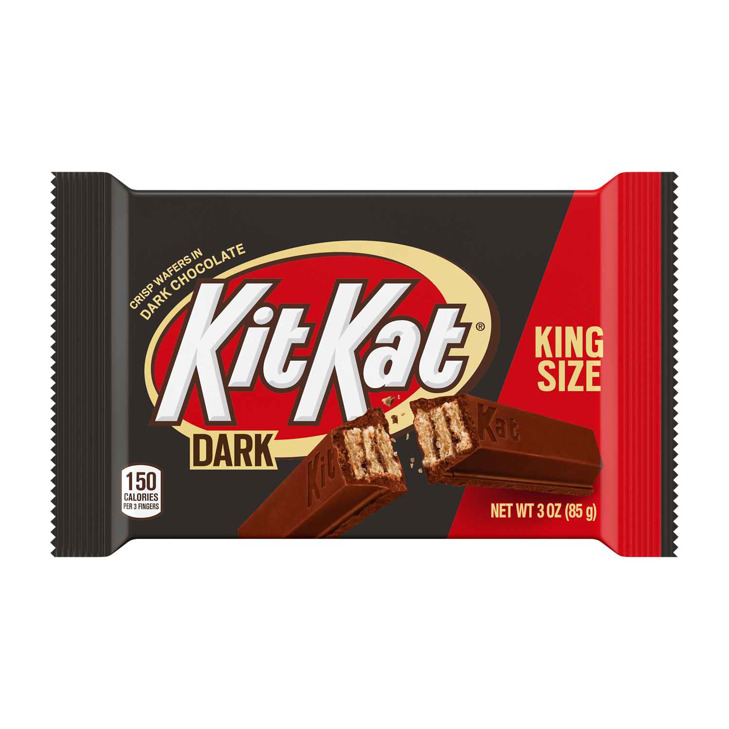 KIT KAT® Dark Chocolate King Size Candy Bar, 3 oz