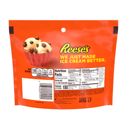 REESE'S CRUNCHERS Milk Chocolate Peanut Butter Snack, 6.1 oz bag