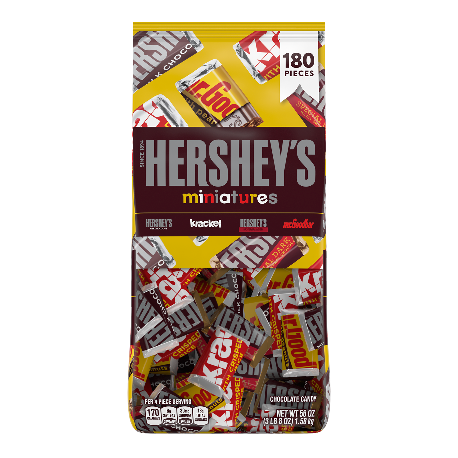 HERSHEY'S MR. GOODBAR Chocolate with Peanuts Bar Classic Candy