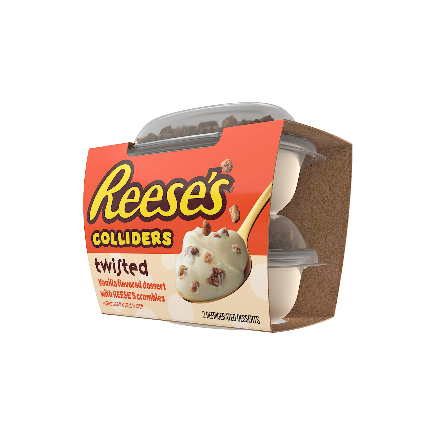 REESE'S COLLIDERS™ Twisted Dessert, 7 oz, 2 pack - Right of Package