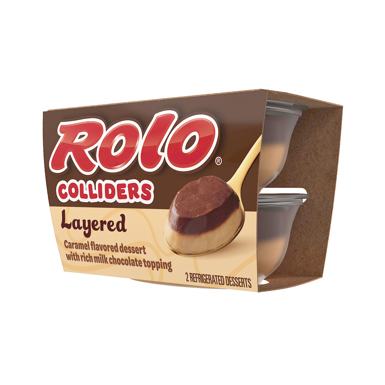 ROLO® COLLIDERS™ Layered Dessert, 7 oz, 2 pack - Right of Package