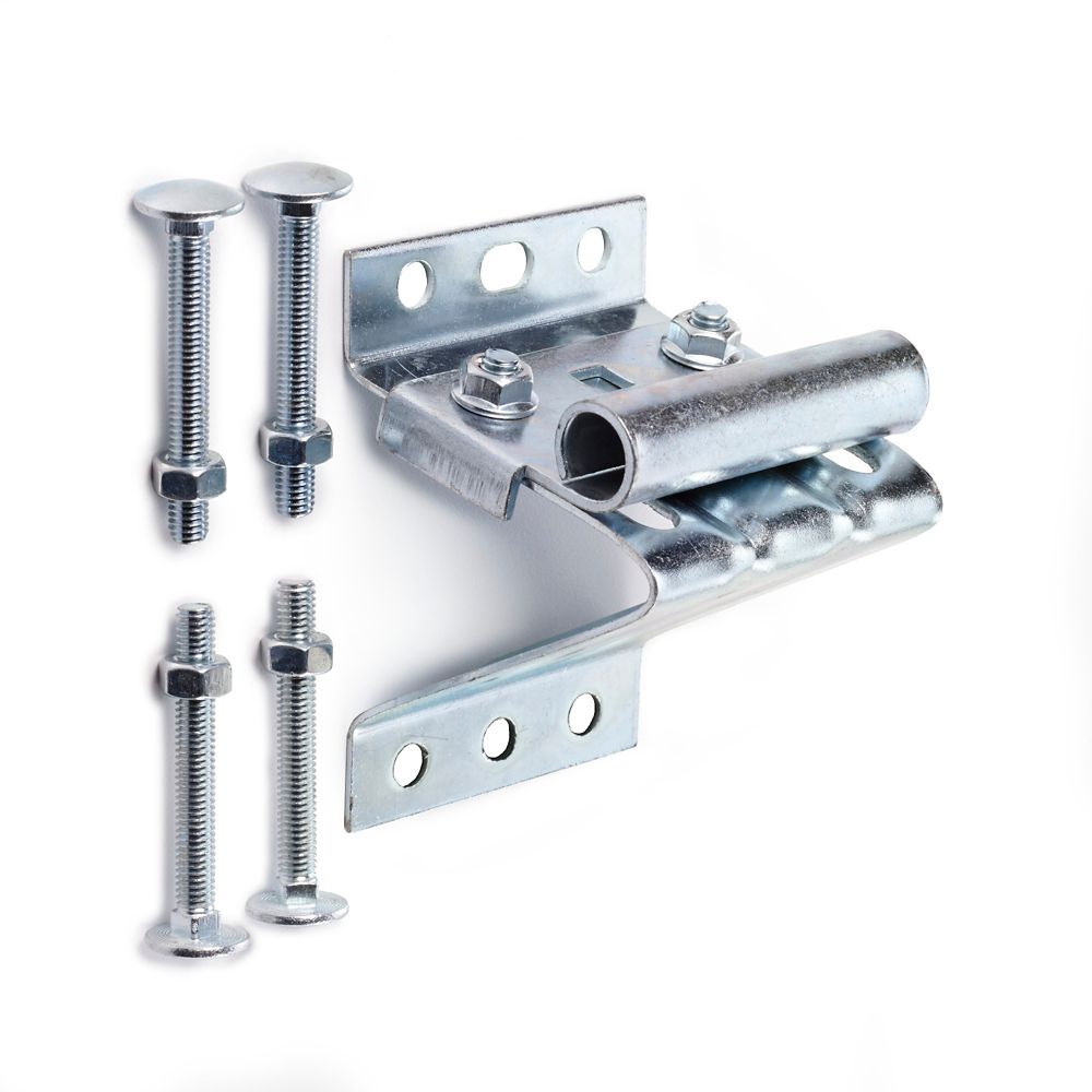 Ideal Security Galvanized Steel Garage Door Top Fixture The Home Ideal Security Galvanized Steel Garage Door Top Fixture