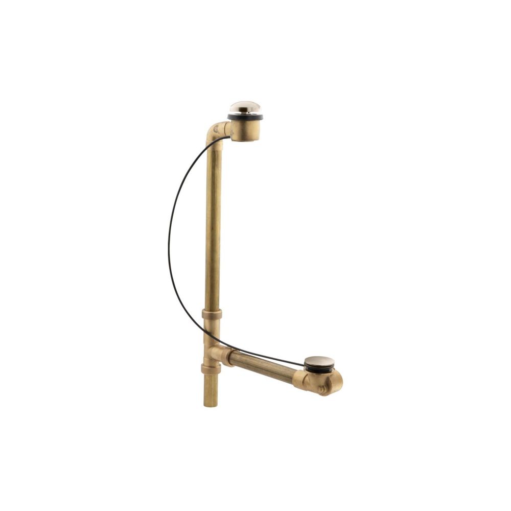 Clearflo Horizontal Overflow Bath Drain