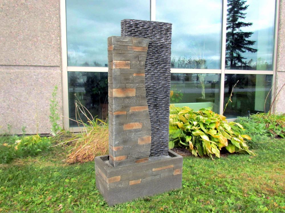 Henryka Polyresin 22 Inch Outdoor Fountain The Bekato Canada