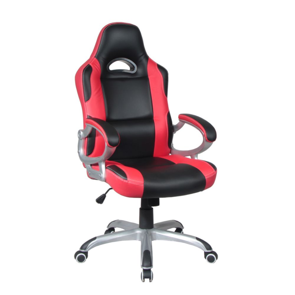 Tygerclaw Executive High Back Gaming Style Chair Black And Tygerclaw Executive High Back Gaming Style Chair Black And Red The Home Depot Canada