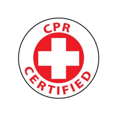 Nmc Cpr/First Aid Hard Hat Emblems - Cpr Certified