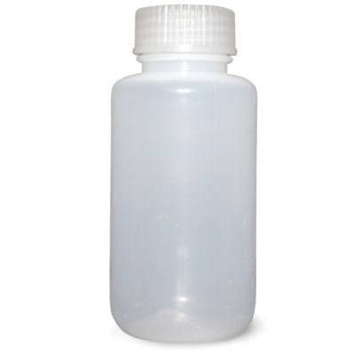 Relius Solutions Plastic Bottles - 8 Oz. Capacity - Wide-Mouth - Translucent  (BTL-W-8-PK12)