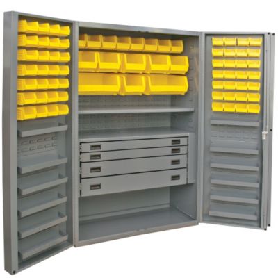 Durham Deepdoor Bin And Drawer Combination 48x24x72″ Olia