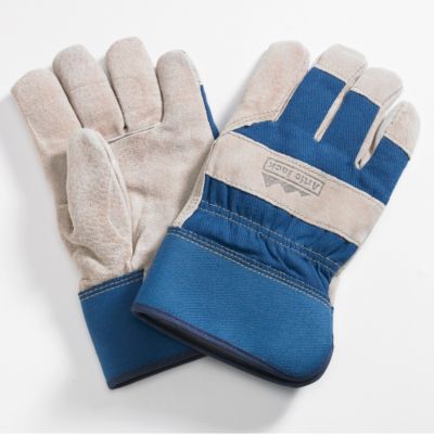 Premium Cold Weather Split Leather Fitter's Gloves - Lot of 12  (1955L)