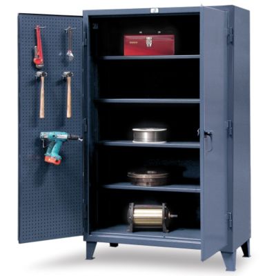 Strong Hold Pegboard 72x24x78″ Dark Gray Thoughtcast