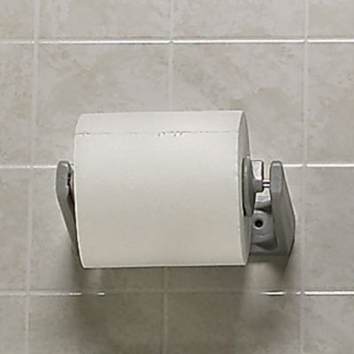 Single-Roll Plastic Toilet Tissue Dispenser - 6-1/2 X1-3/4 X1-1/2"  (RD040121U)