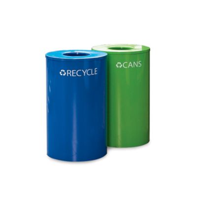 Excell Recycling Receptacle 33gallon Capacity Green Yozzy
