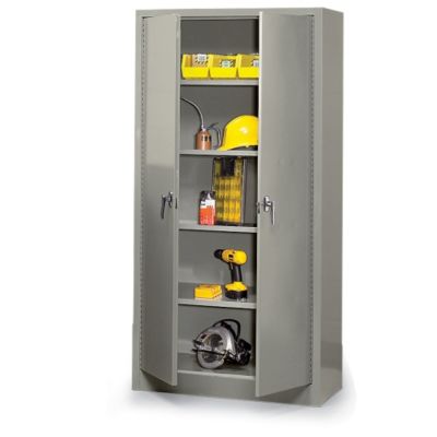 Edsal All-Welded Storage Cabinet - 36X24x72" - Putty