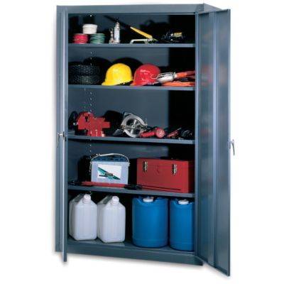 Edsal Heavy-Industrial Grade All-Welded Cabinets - 48X18x78" - Putty