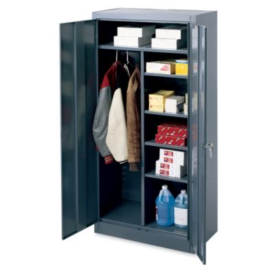 Edsal Combination Cabinet - 36X24x78" - Tan