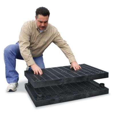 Structural Plastics Add-A-Level Modular Work Platform - 96X36" - Add-On Platform