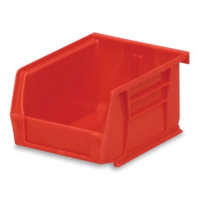 Akro-Mils Polypropylene Akrobins - 4-1/8 X5-3/8 X3" - Red - Lot of 24