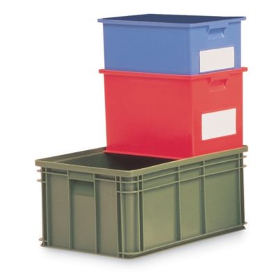 Schaefer Stacking Transport Container - 18X12x3" - Red