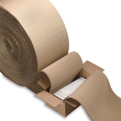 Corrugated Cushioning - 12"X250' - Kraft