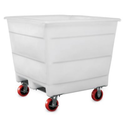 Bonar Plastics Mobile Versa-Bin Container - 43-1/2"Wx43-1/2"Lx43"H - Gray