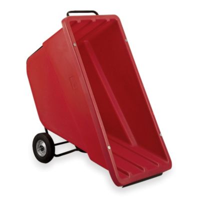 Bayhead Haul-All Tilt Trucks - 26-1/2"Wx56"Dx38"H - 1000-Lb. Capacity - Red - Red