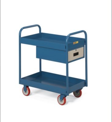 Little Giant Deep-Shelf Utility Carts - 36"Wx24"D Shelf - 2 Shelves