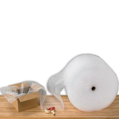 Relius Solutions Bulk-Size Bubble Cushioning - 12"X750' - -3/16" Bubble Size - Clear - Lot of 4