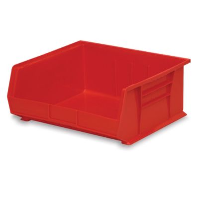 Akrobins For Racks And Panels - 16-1/2 X14-3/4 X7" - Red - Red - Lot of 6  (30250RED)