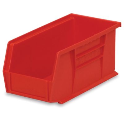 Akrobins For Racks And Panels - 5-1/2 X10-7/8 X5" - Red - Red - Lot of 12  (30230RED)