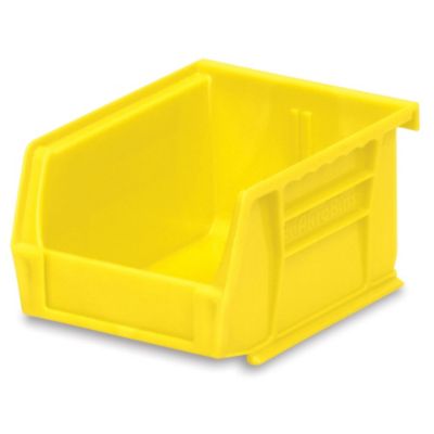 Akrobins For Racks And Panels - 4-1/8 X5-3/8 X3" - Yellow - Yellow - Lot of 24  (30210YELLO)