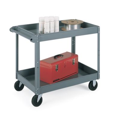 Edsal 800-Lb. Capacity Carts - 36"Wx24"D Shelf - 32"H