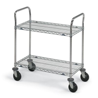 Metro Extra Shelf For Stainless Steel Wire Utility Carts - 36"Wx18"D