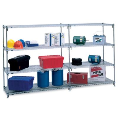 Metro Super Adjustable 2 Shelving - 48X18x63" - Starter Unit