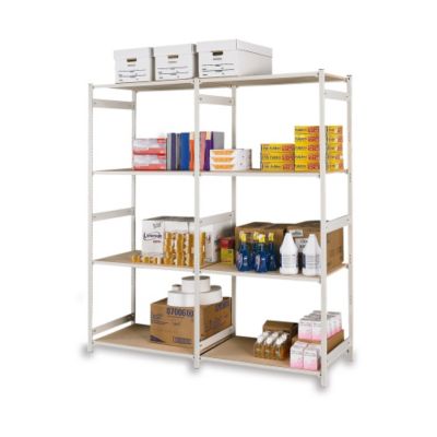 E-Z-Rect Trim-Line Boltless Shelving - 48X15x72" - Particleboard Decking - Starter Unit