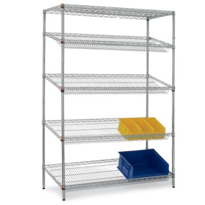 Relius Solutions Wire Gravity Flow Shelving - 36X18x72"