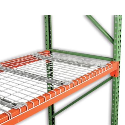 Steel King Wire Decking For Structural Pallet Racks - 46X48" - High Capacity - 2X4" Mesh - 6-Gauge Wire - Gray