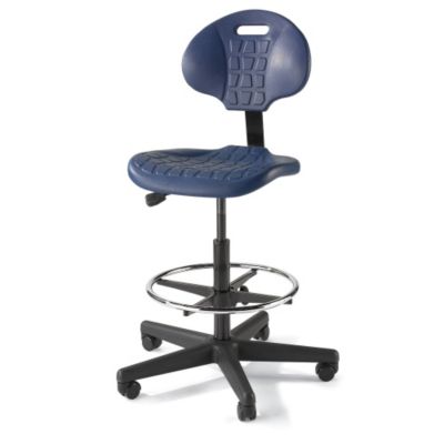 Relius Solutions Continuous-Use Ergonomic Seating - 15-20" Seat Height - Deluxe Style - Blue