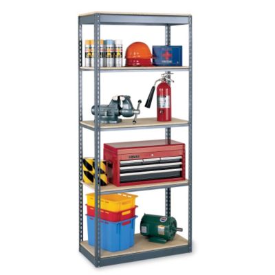 Edsal Rivet-Lock Single-Rivet Shelving - 36X18x84" - No Decking