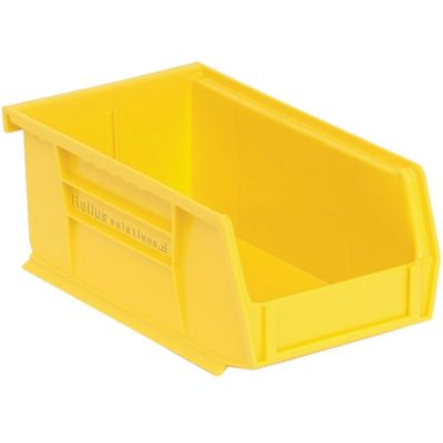 Relius Solutions Hang And Stack Bins - 4-1/8 X7-3/8 X3" - Yellow - Yellow - Lot of 24  (CHQUS220YL)