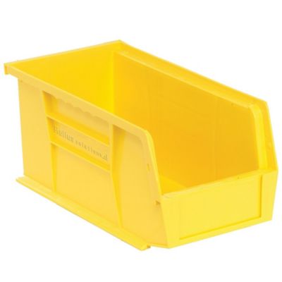 Relius Solutions Hang And Stack Bins - 5-1/2 X10-7/8 X5" - Yellow - Yellow - Lot of 12  (CHQUS230YL)