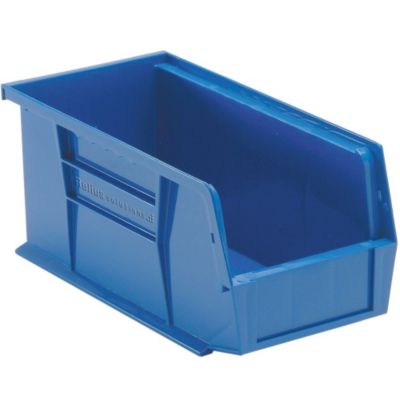 Relius Solutions Hang And Stack Bins - 5-1/2 X10-7/8 X5" - Blue - Blue - Lot of 12  (CHQUS230BL)